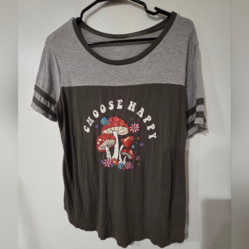 No Boundaries Choose Happy Tee